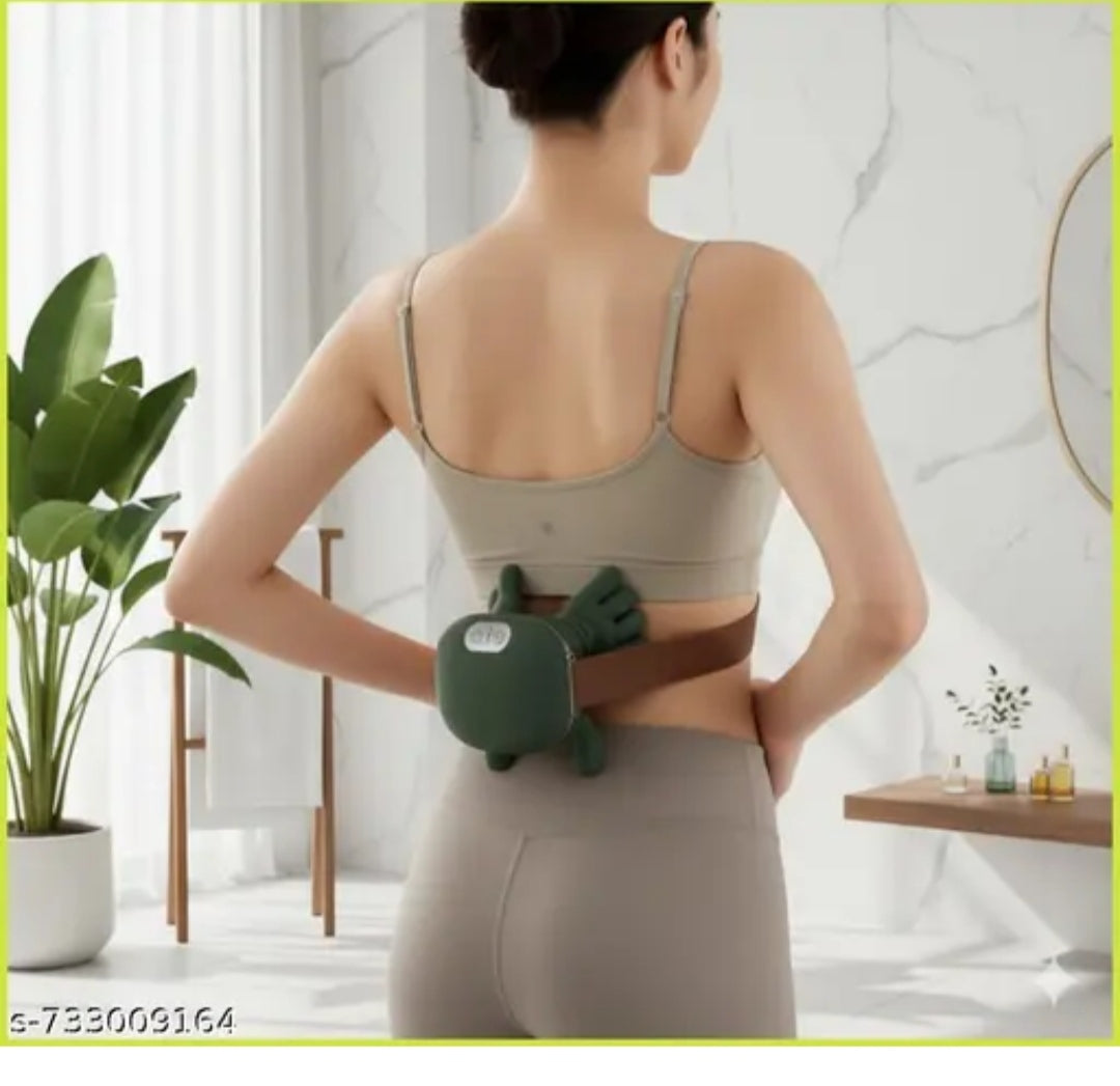 Electric Handheld Body Massager

Portable Deep Tissue 

Tool with Heat Therapy - Ergonomic Cordless Stress Relief for Neck, Back, Shoulders, and Legs.