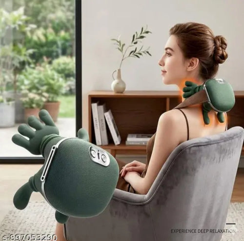 Electric Handheld Body Massager

Portable Deep Tissue 

Tool with Heat Therapy - Ergonomic Cordless Stress Relief for Neck, Back, Shoulders, and Legs.